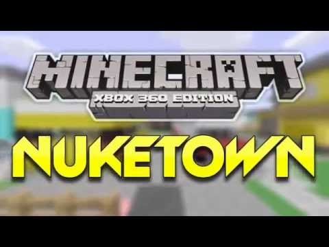 Minecraft (Xbox 360) Nuketown Map Download!!! (Custom Map) - YouTube