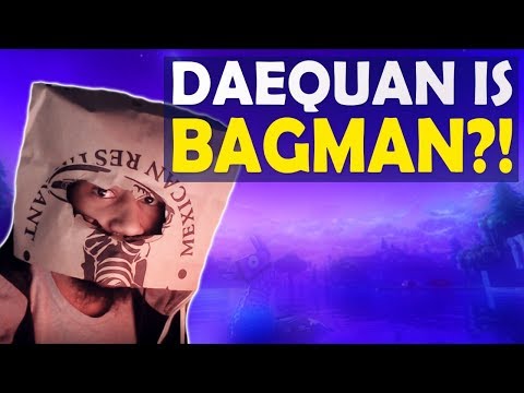 DAEQUAN IS BAGMAN?! | DEFENSE AGAINST STREAM SNIPERS | HIGH KILL FUNNY GAME (Fortnite Battle Royale)