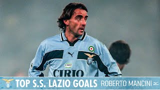 ROBERTO MANCINI | Top 10 gol Lazio