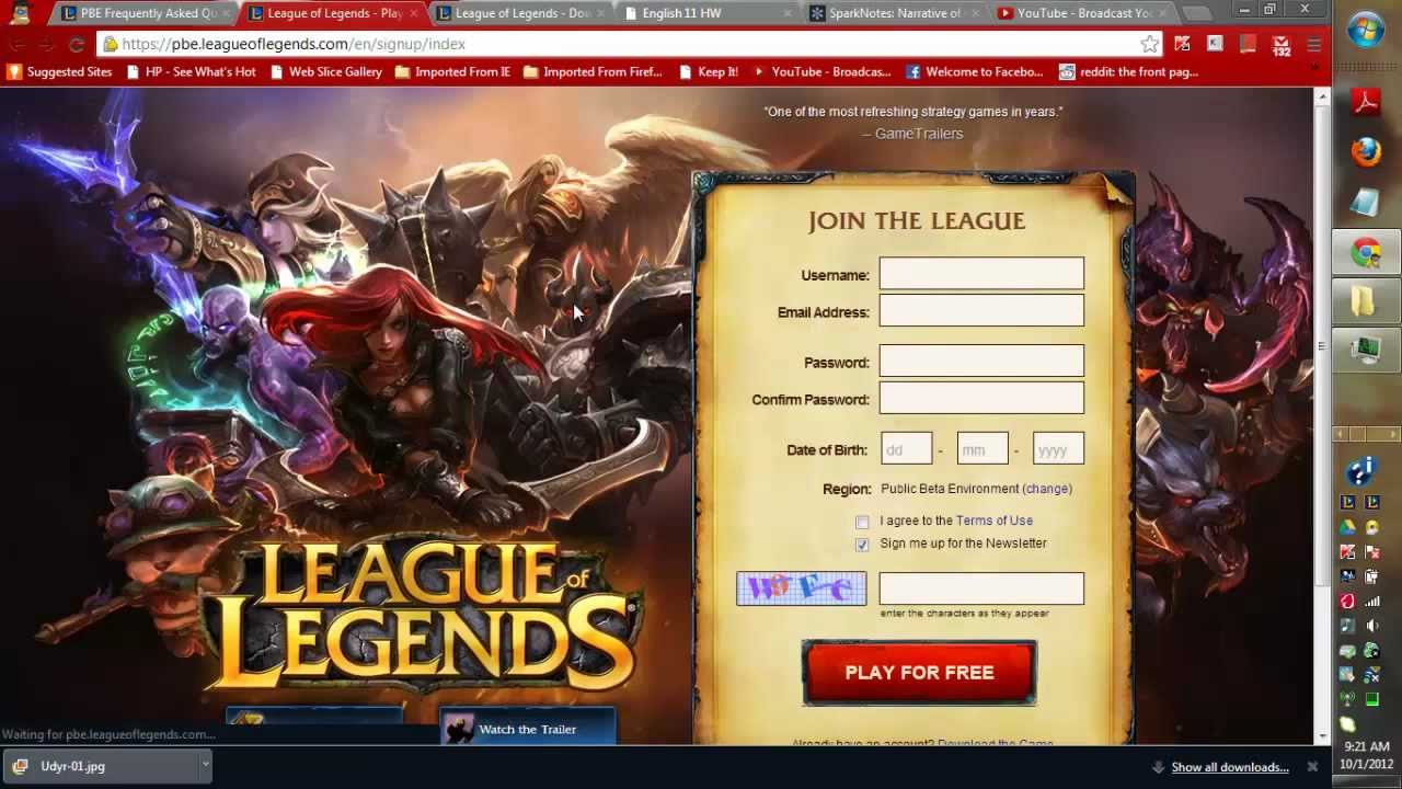 ... play on the PBE Client of League of Legends [Voice Tutorial] - YouTube