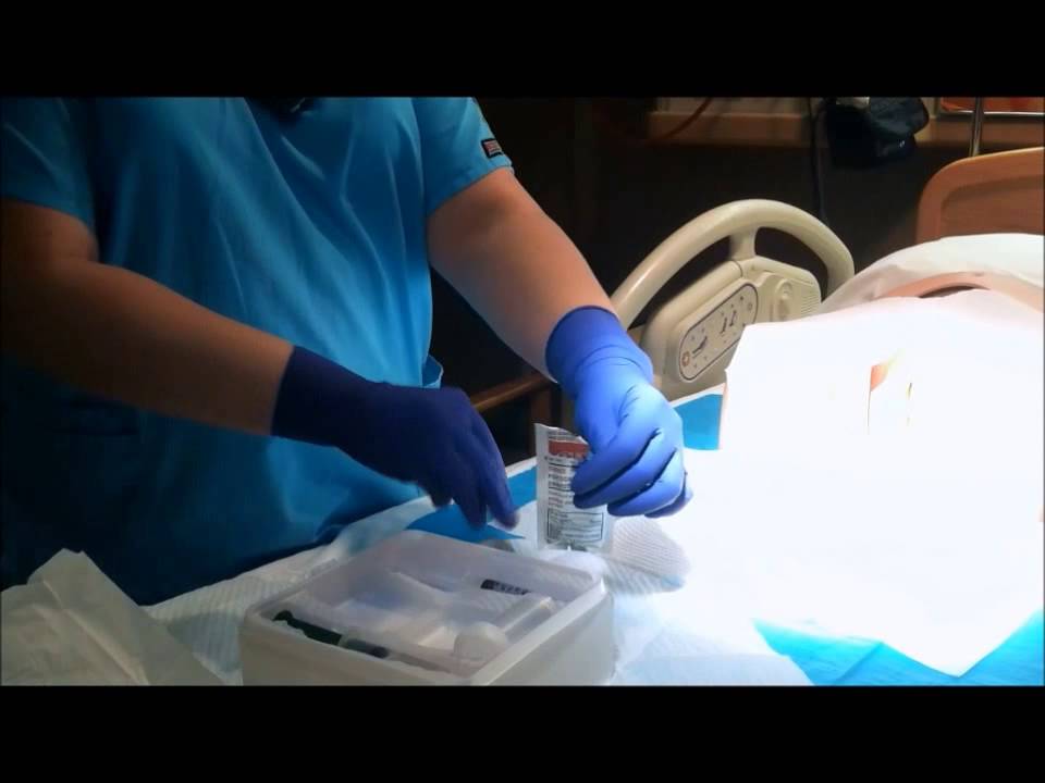 How To Insert A Foley Catheter YouTube