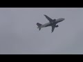 Delta A319 Takeoff from Detroit Metro DTW 1-6-13
