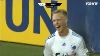 Se Nicolai Jørgensens spøjse scoring mod AGF | fcktv.dk