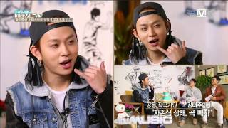 [720] 140107 mnet 'THE MUSIC' Junhyung interview