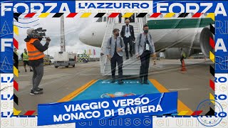 Il trasferimento degli Azzurri a Monaco di Baviera per Belgio-Italia | EURO 2020