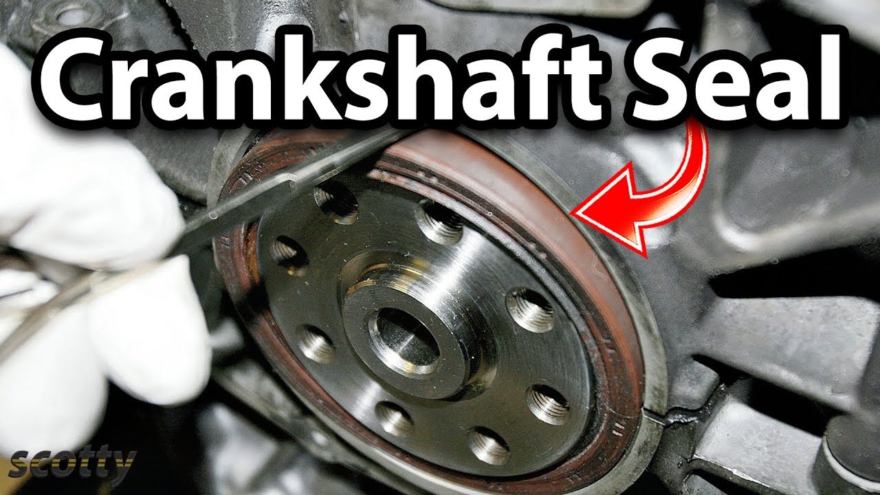 Fixing An Oil Leaking Crankshaft Seal YouTube