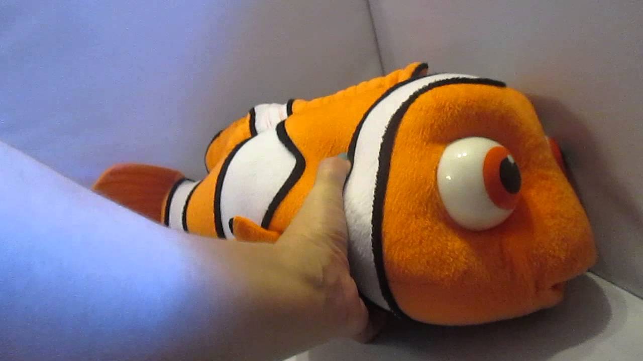 finding nemo talking plush