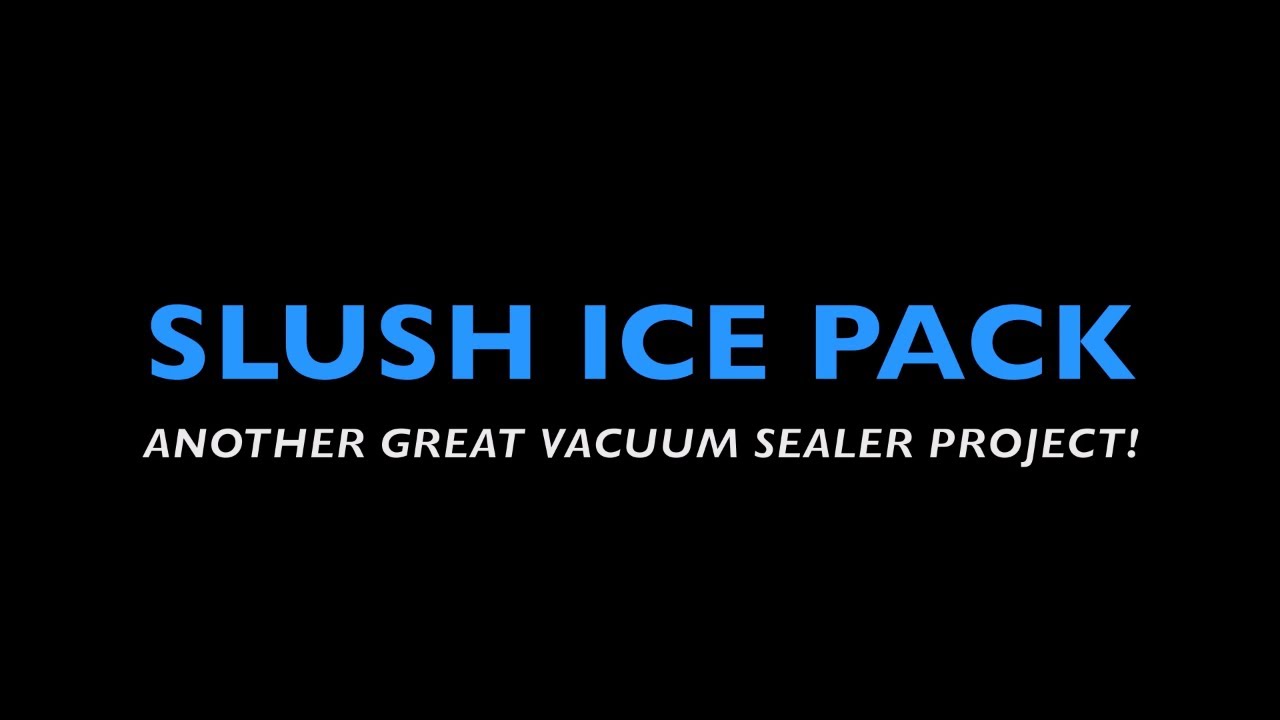 How To Make A Slushy Ice Pack at Jessica Shinn blog