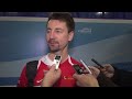 2011 Ford World Men's Curling Championship - Draw 12 Media Scrum