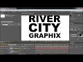 After Effects Tutorial: Kinetic Typography (Swinging, Drop Down, Y Rotation) -HD-