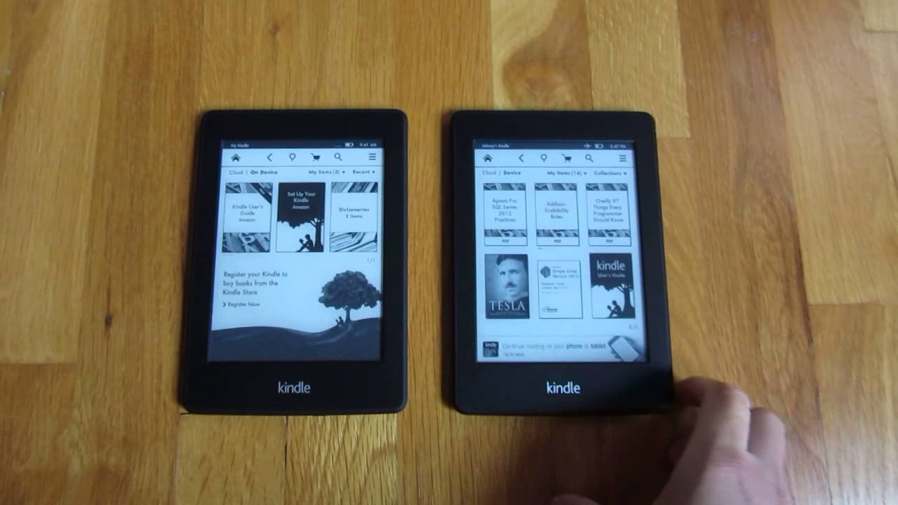 Kindle Paperwhite 1 And 2