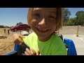 Power Wheels Truck Sidewalk Race