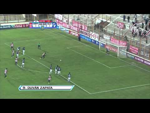 Gol de Zapata. Estudiantes 2 - Quilmes 1. Octavos de final. Copa Argentina. Fútbol Para Todos