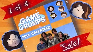 GAME GRUMPS 2014 Calendar HOLIDAY SALE!!