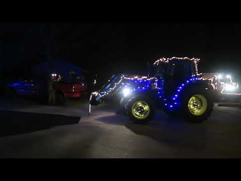 Peru's Christmas Tractor Parade  12-11-20