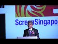 Dr Yaacob Ibrahim at the Asian Television Forum's Opening Ceremony, Dec 5, 2012