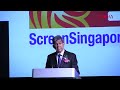 Dr Yaacob Ibrahim at the Asian Television Forum's Opening Ceremony, Dec 5, 2012