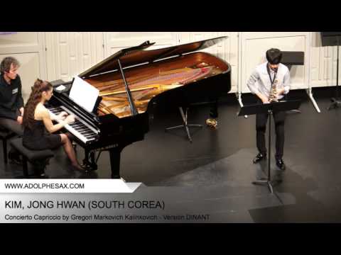 Dinant 2014 - Kim, Jong Hwan - Concierto Capriccio by Gregori Markovich Kalinkovich