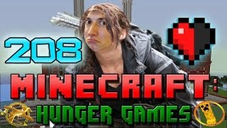 Minecraft: Hunger Games w/Mitch! Game 208 - HALF A HEART!