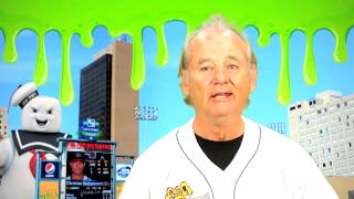 Bill Murray Promo for Mud Hens Ghostbusters Night