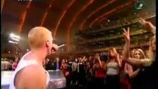 Eminem The Real Slim Shady and The Way I am VMA 2000 Legendado