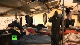 Беженцы в ЕС: за тысячи километров от дома без работы, жилья и прав