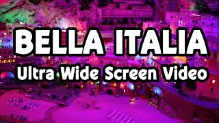 Modellbahn Bella Italia im Miniatur Wunderland Ultra Wide Screen Video