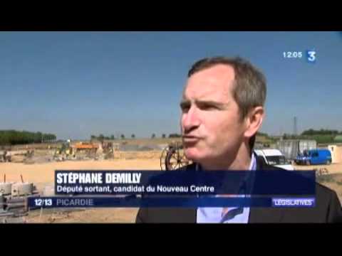 Видео Stéphane DEMILLY - Site KOGEBAN - Canal SEINE NORD EUROPE