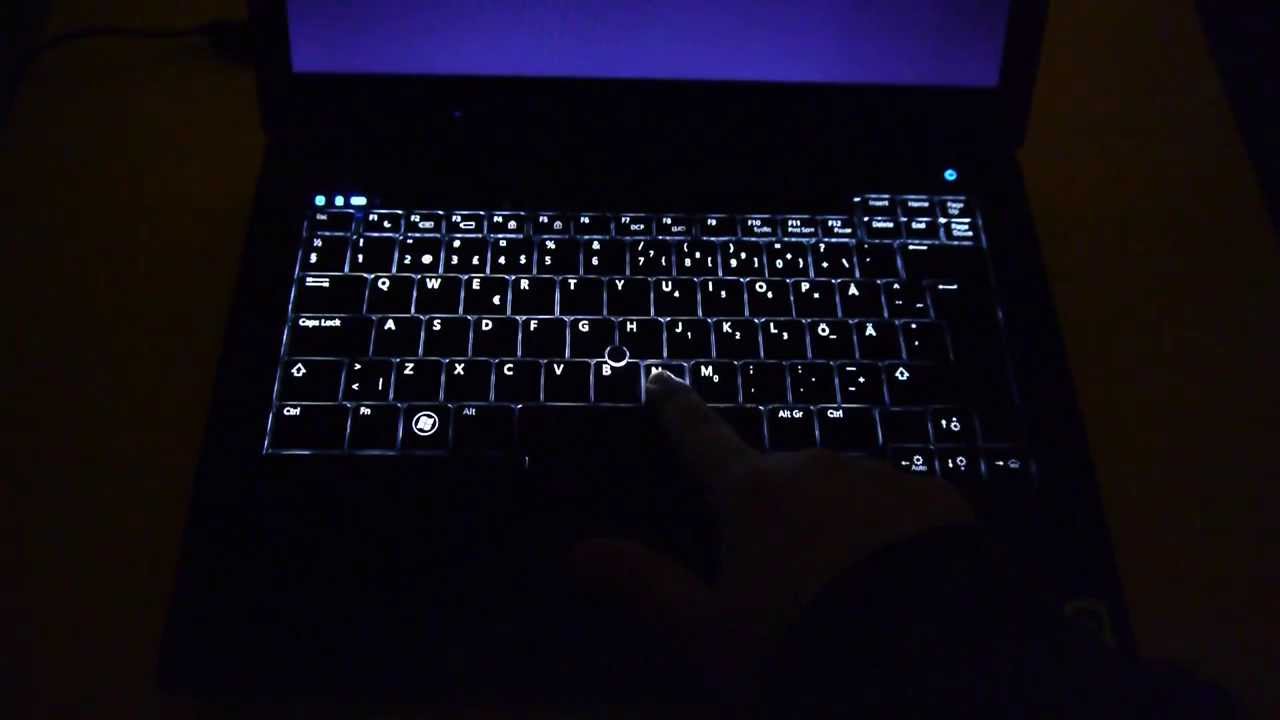 computer light up keyboard