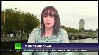 Dep Clare Daly kicks Enda Kenny and Obamas ass(1/2)