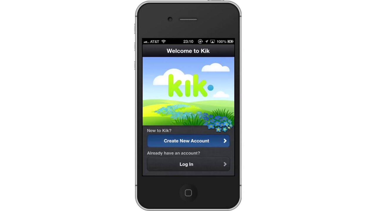 How to Set Up Kik Messenger for iPhone - YouTube