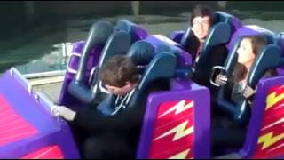 Funny rollercoaster ride