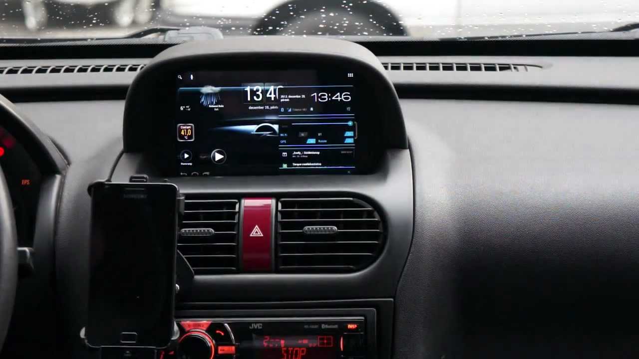 Opel Combo/Corsa C Media Center YouTube