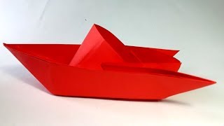 Hacer un barco de papel de origami