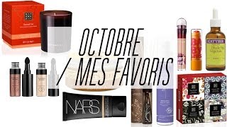 Octobre - Mes favoris