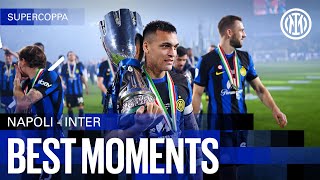 FOR THE THIRD TIME IN A ROW 🏆🏆🏆🖤💙????? | BEST MOMENTS - SUPERCOPPA ITALIANA | PITCHSIDE HIGHLI📹⚫🔵S ?????