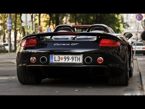 Black Porsche Carrera Gt Drive By And Walkaround In
