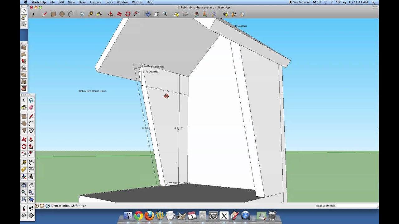 Robin Bird House Plans