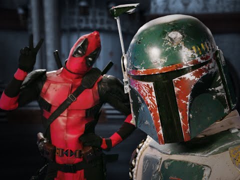 Deadpool vs Boba Fett. Epic Rap Battles of History - Bonus Battle!
