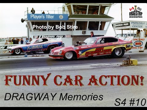 DRAGWAY Memories Series FUNNY CARS at Dragway Park Cayuga.