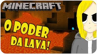 MINECRAFT GUERRA - DROPS #2 O PODER DA LAVA!