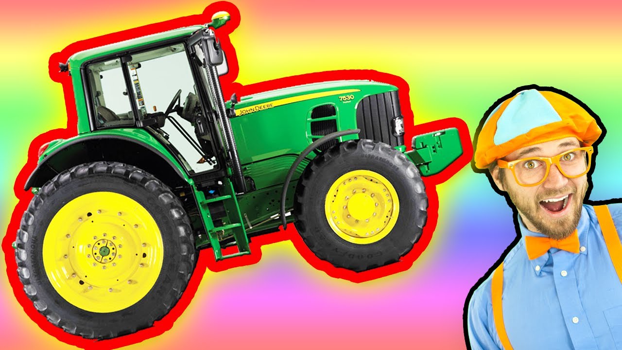 Tractors for CHILDREN! YouTube