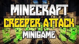 Minecraft: CREEPER ATTACK - Focus na GOLEMA!