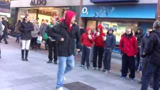 junkie dance off in dublin city centre