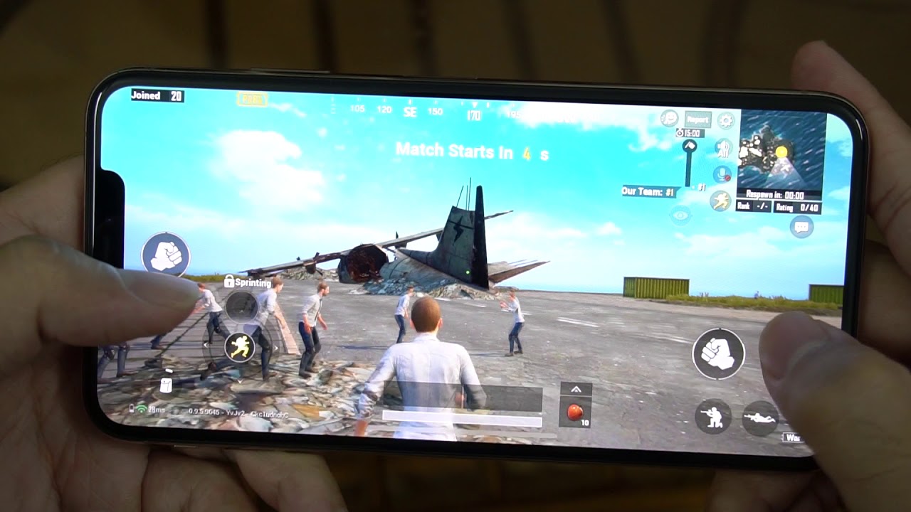 Iphone XS Max PUBG