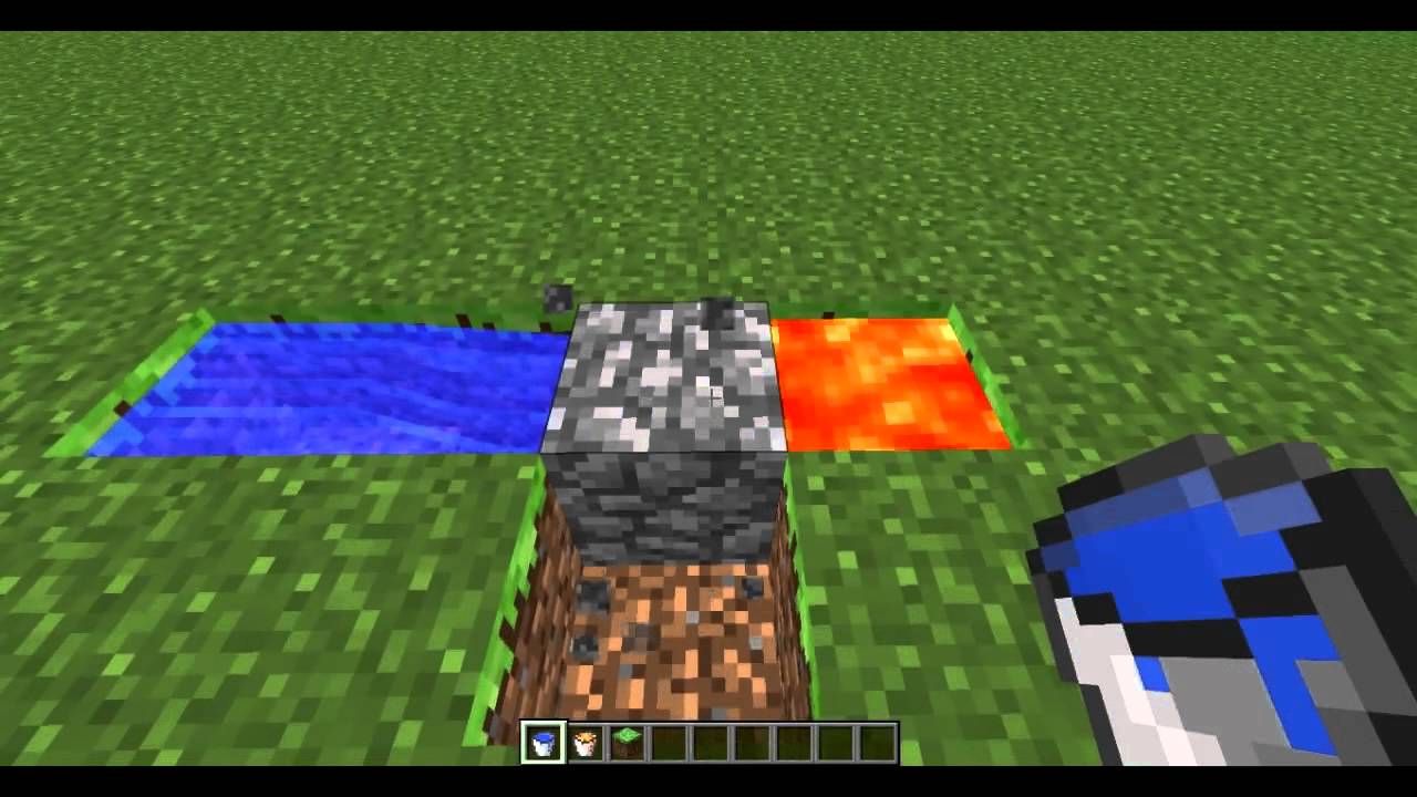 How To Build A Cobblestone Generator In Minecraft Xbox How To Build A Cobblestone Generator In Minecraft Xbox