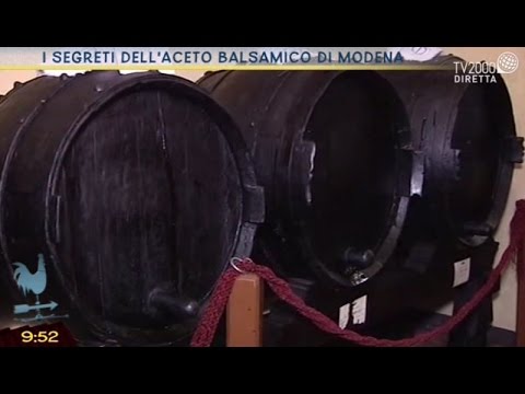I segreti dell'aceto balsamico di Modena