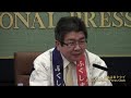 新城猪之吉 福島県酒造組合会長 2014.3.5