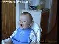 Baby laughs at Dads funny noises