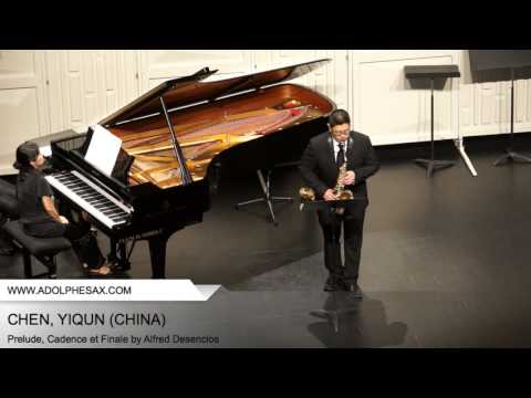 Dinant 2014 - CHEN, YIQUN (Prelude, Cadence et Finale by Alfred Desenclos)